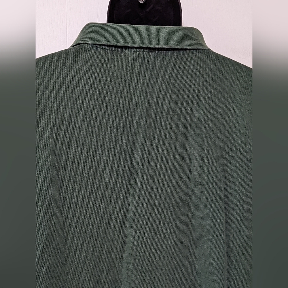 Men's Vintage Y2K Nautica Short Sleeve Polo Hunter Green Size XL - Picture 6 of 6